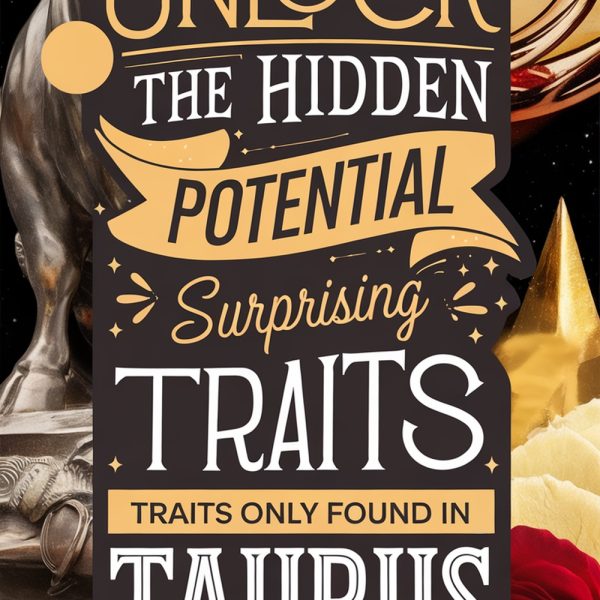 Unlock the Hidden Potential: Surprising Traits Only Found in Taurus Personality